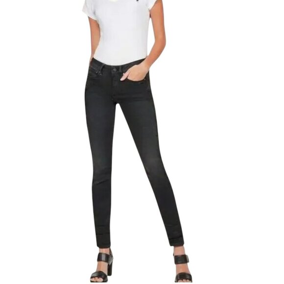 G-Star Raw 3301 High Skinny Jean Size 25 - Picture 1 of 9